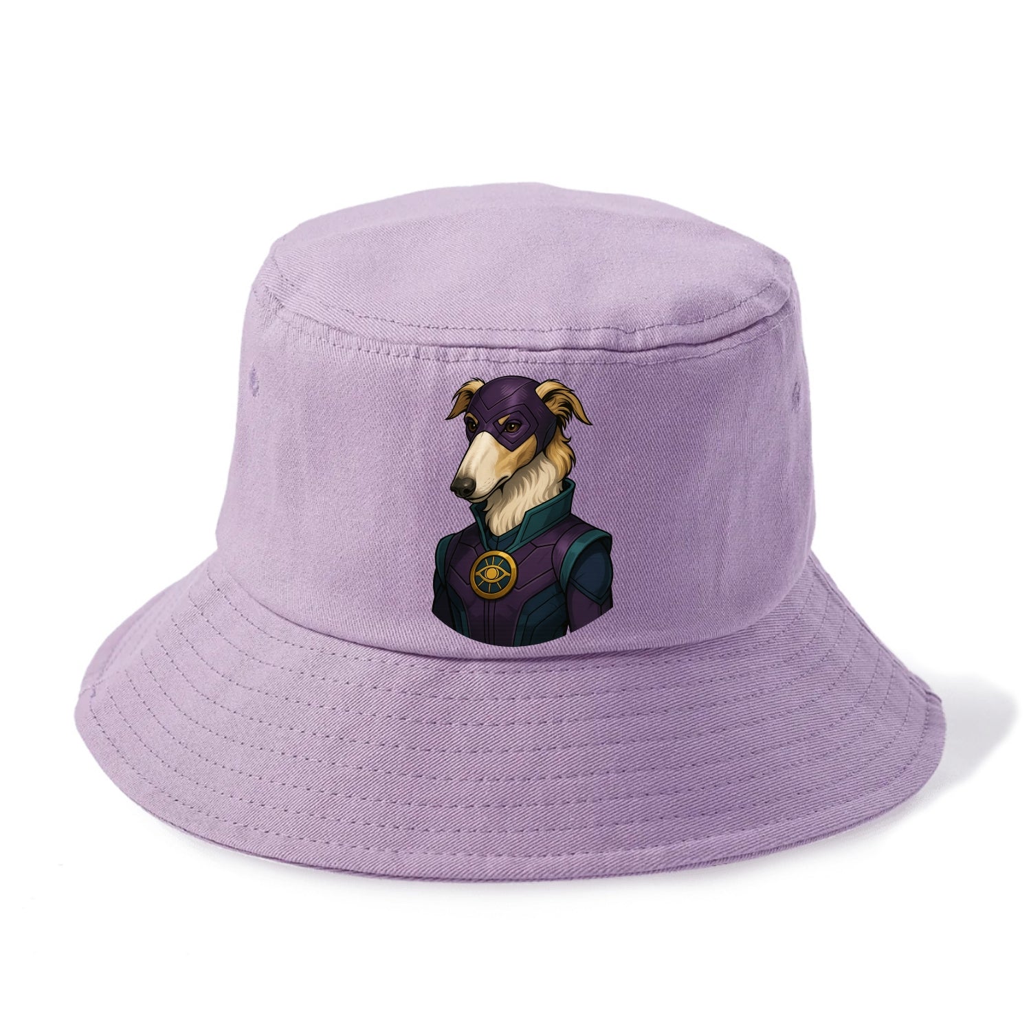 Borzoi Mystic Hero  - Bucket Hat - Purple