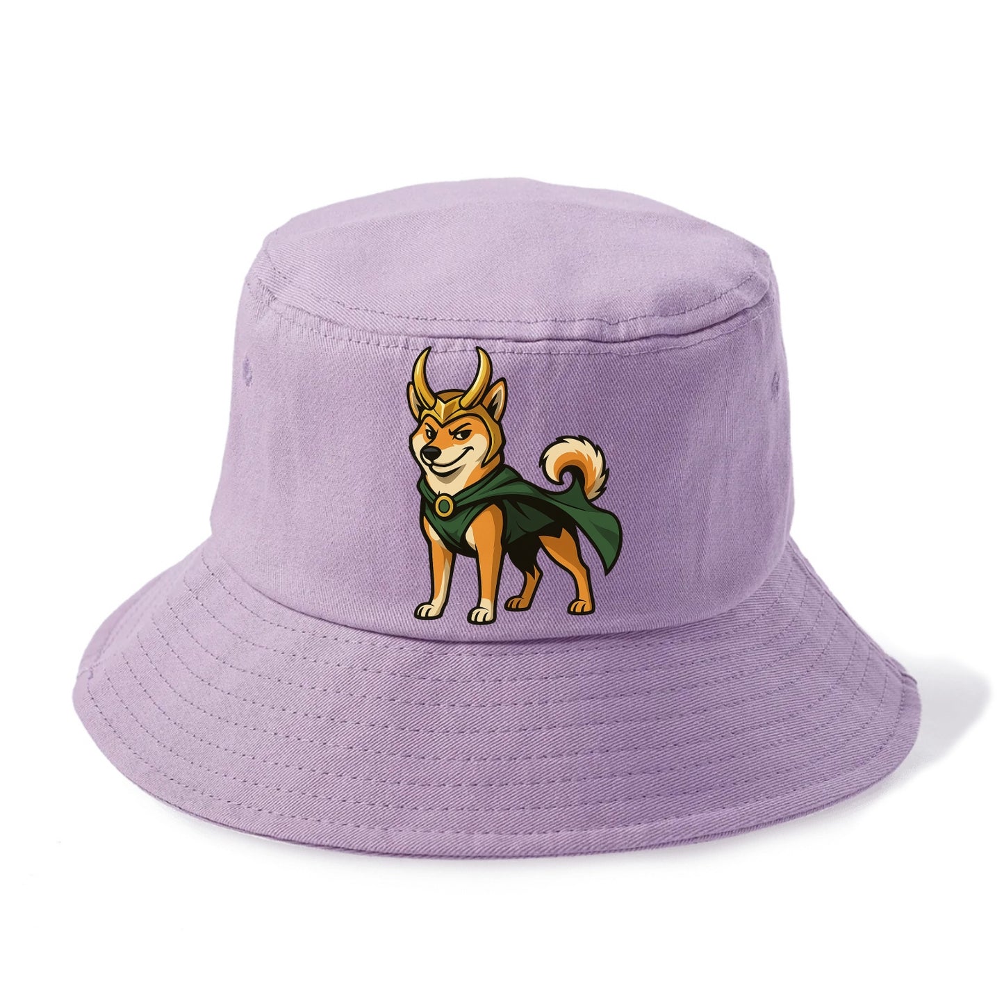 Shiba Inu Loki  - Bucket Hat - Purple