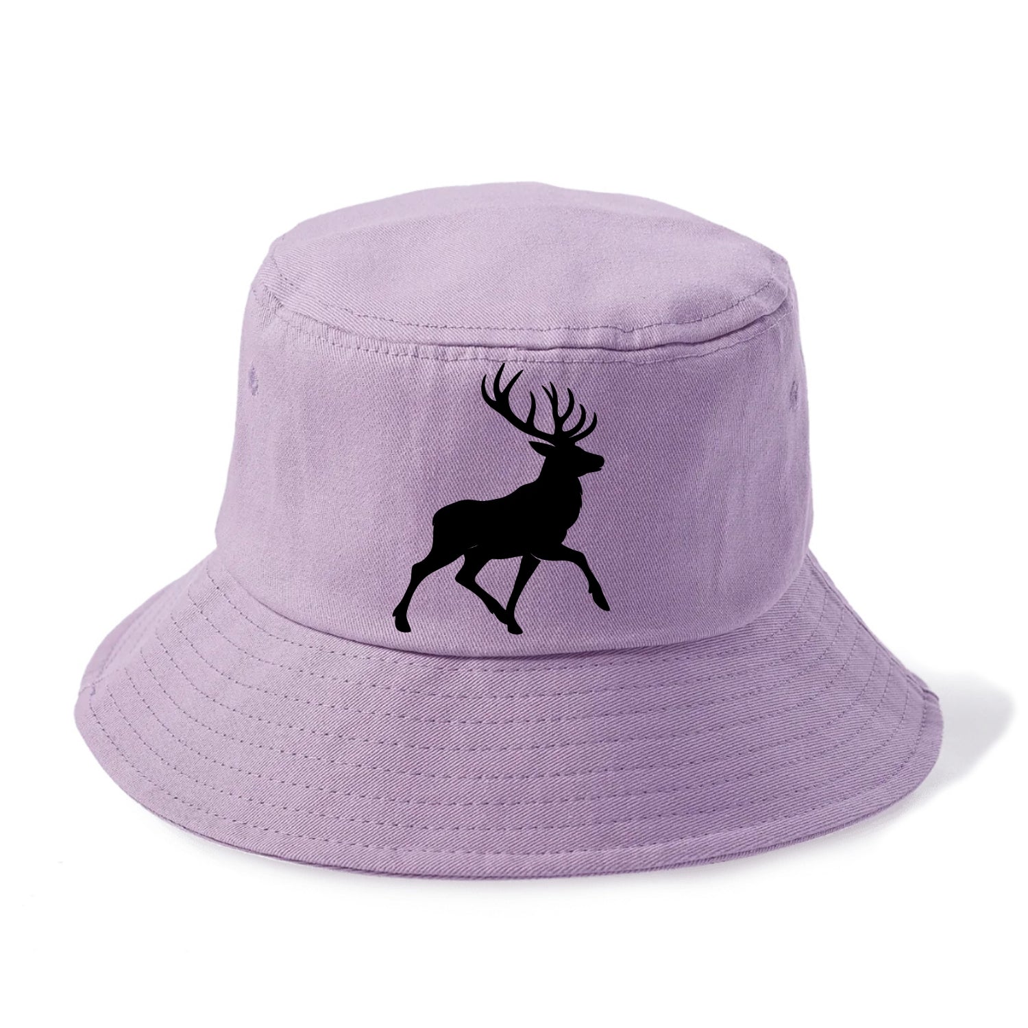 Deer with majestic antlers - Bucket Hat - Purple