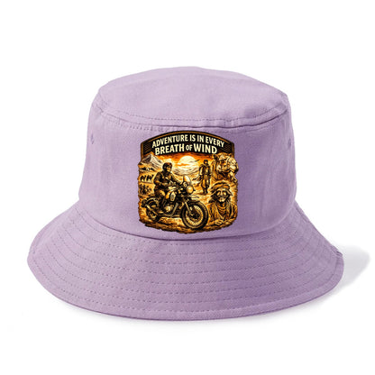 Adventure Vintage Rides - Bucket Hat - Purple