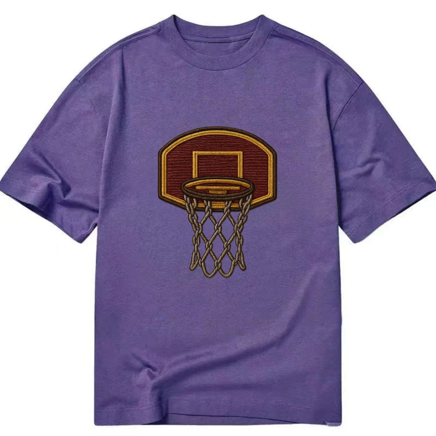 Basketball Hoop  - Classic T-shirt - Purple
