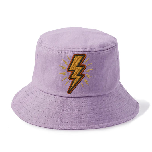 Lightning Bolt  - Bucket Hat - Purple