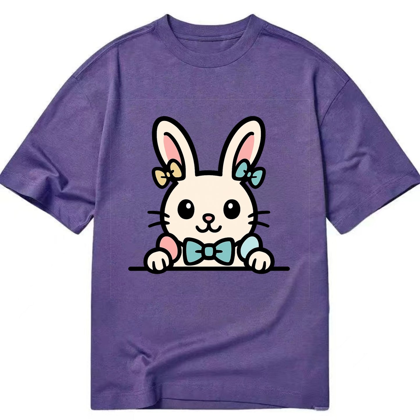 Easter Bunny  - Classic T-shirt - Purple