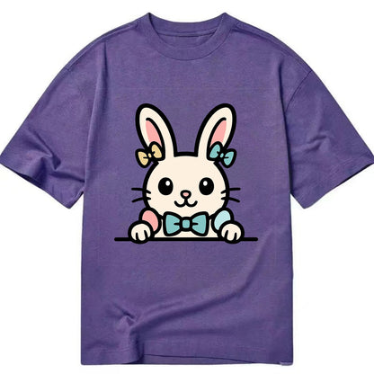 Easter Bunny  - Classic T-shirt - Purple