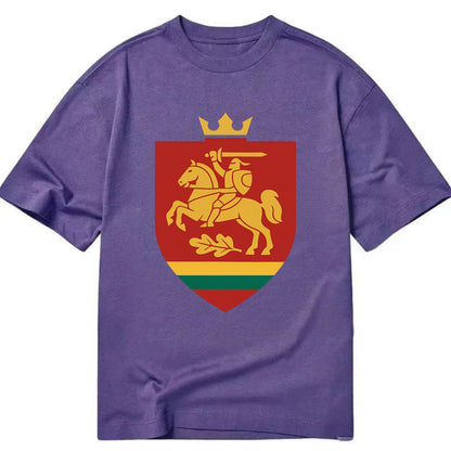 Lithuania Royal Logo  - Classic T-shirt - Purple