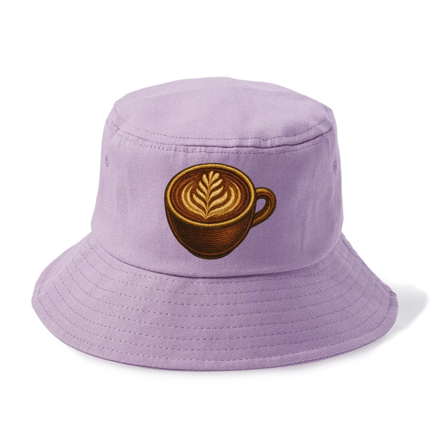 Latte Art  - Bucket Hat - Purple