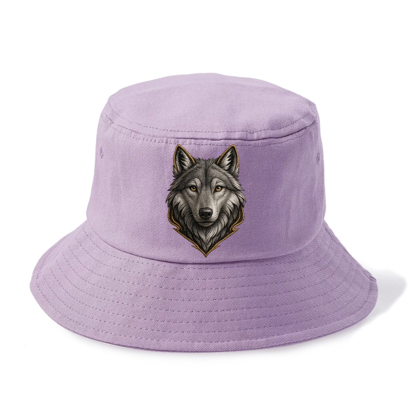 Wolf Totem  - Bucket Hat - Purple