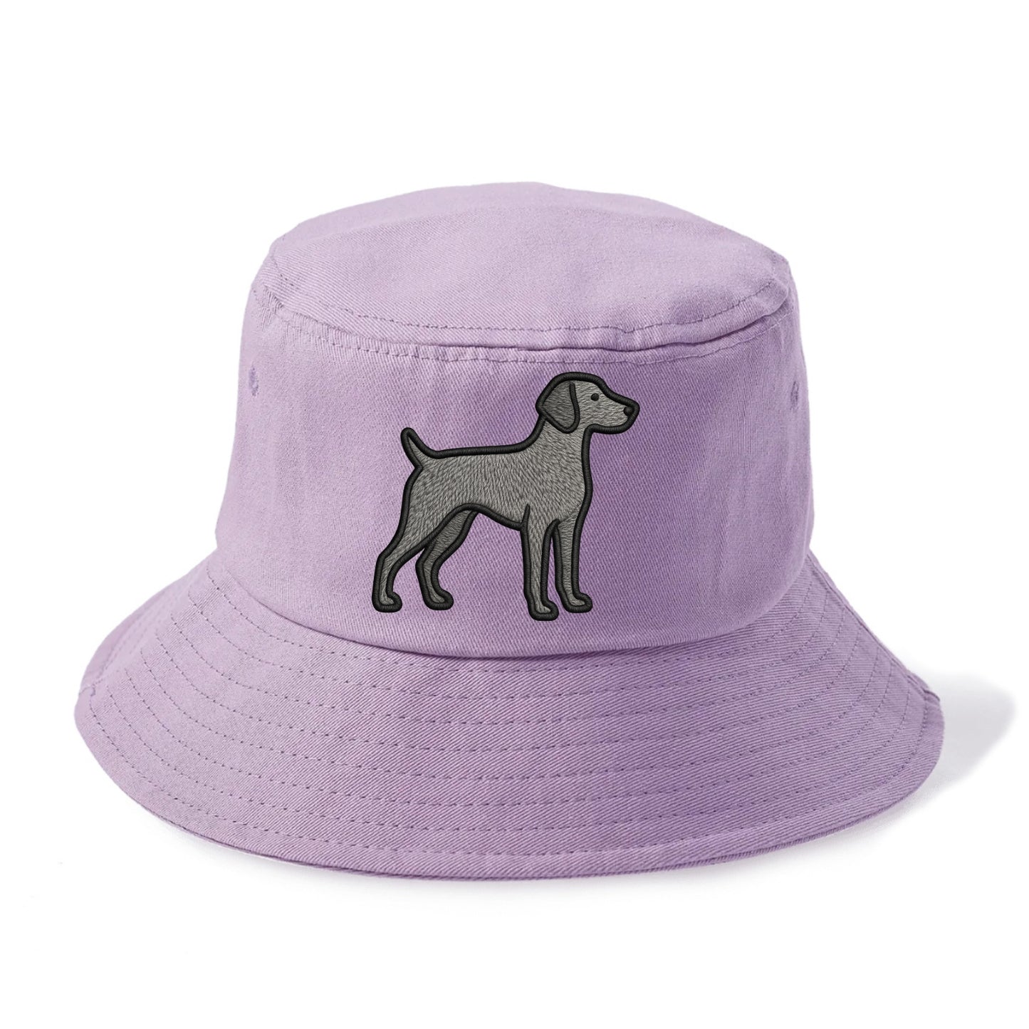 Weimaraner - Trendy gray ghost design wi - Bucket Hat - Purple