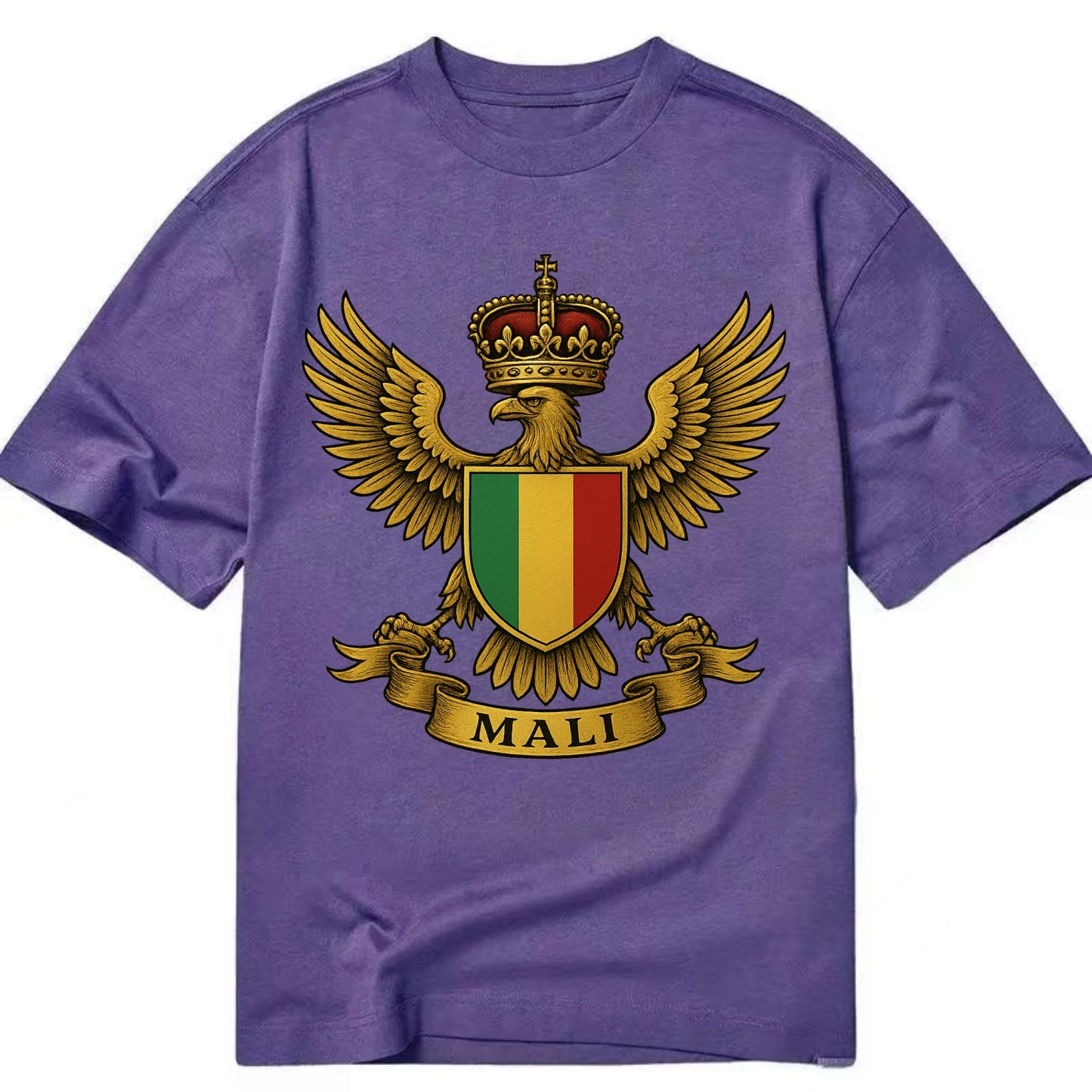 Mali Royal Logo  - Classic T-shirt - Purple