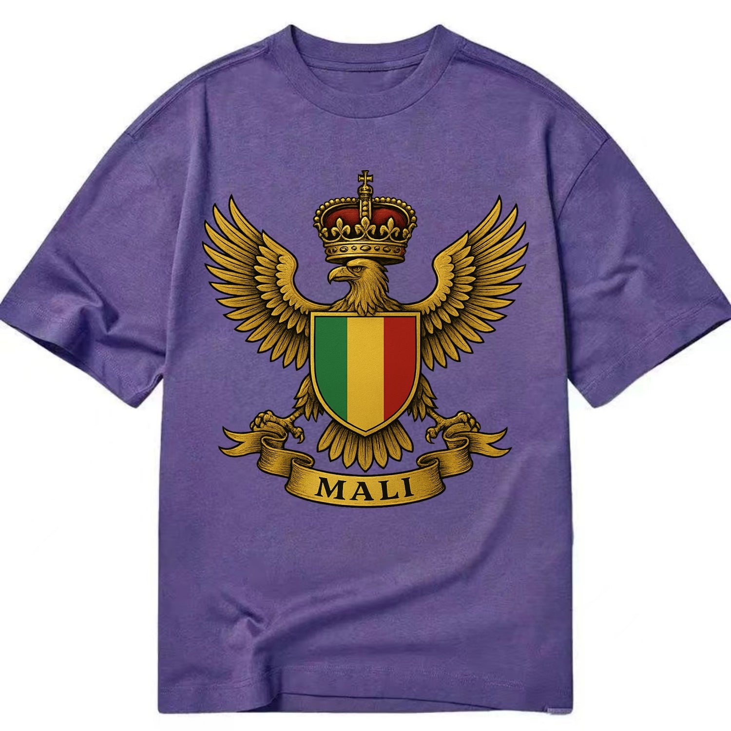 Mali Royal Logo  - Classic T-shirt - Purple