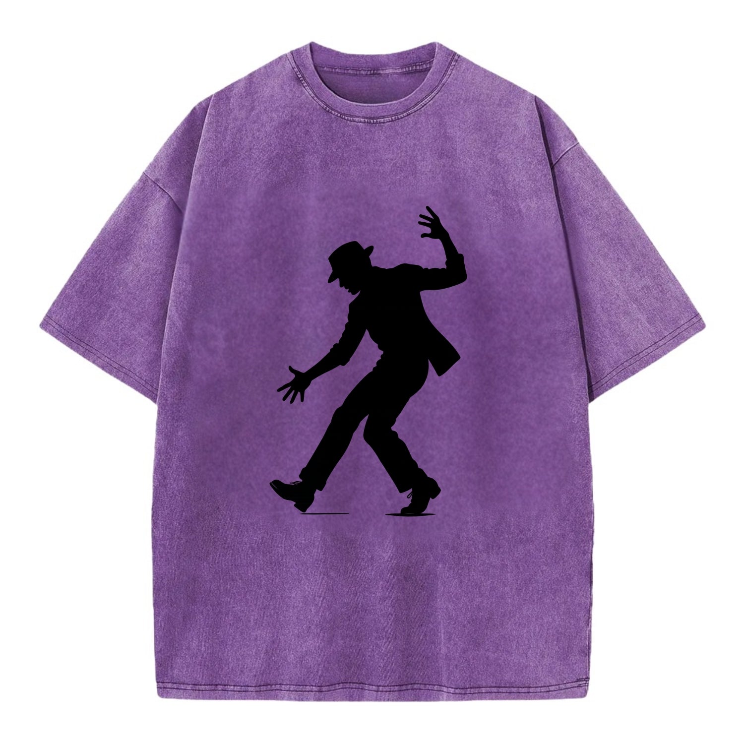 Tap dancer dramatic step - Vintage T-shirt - Purple