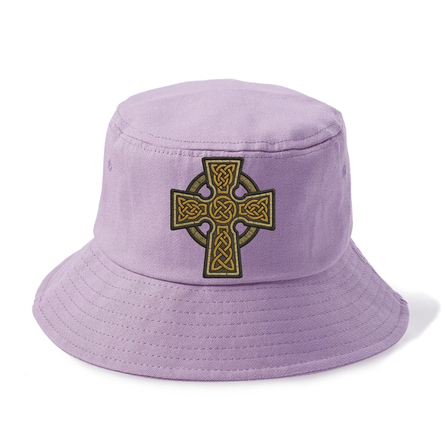 Celtic Cross  - Bucket Hat - Purple