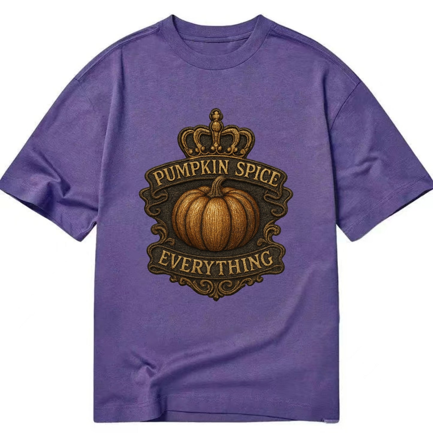 Pumpkin Spice Everything  - Classic T-shirt - Purple