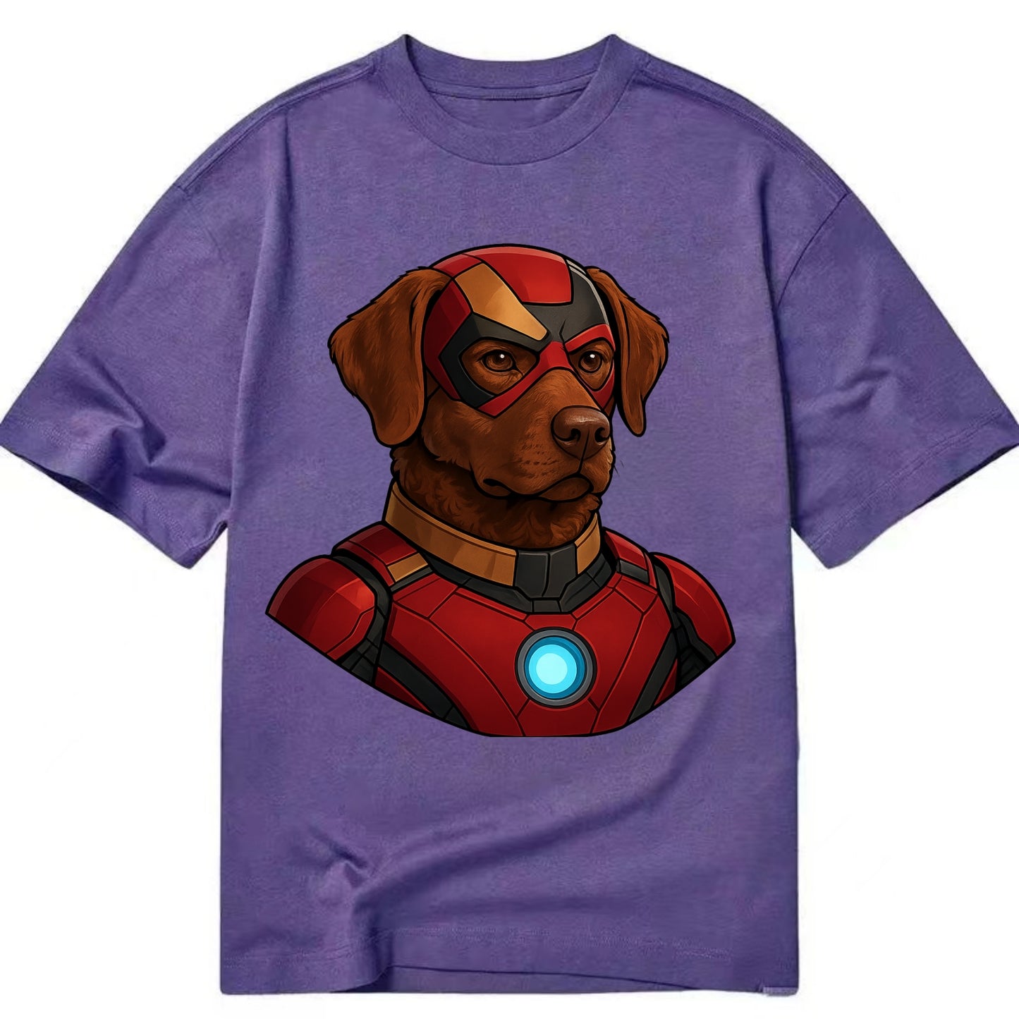 Chesapeake Bay Retriever Loyal Hero  - C Classic T-shirt - Purple