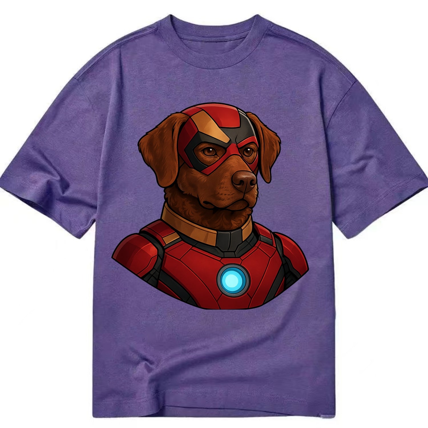 Chesapeake Bay Retriever Loyal Hero  - C Classic T-shirt - Purple