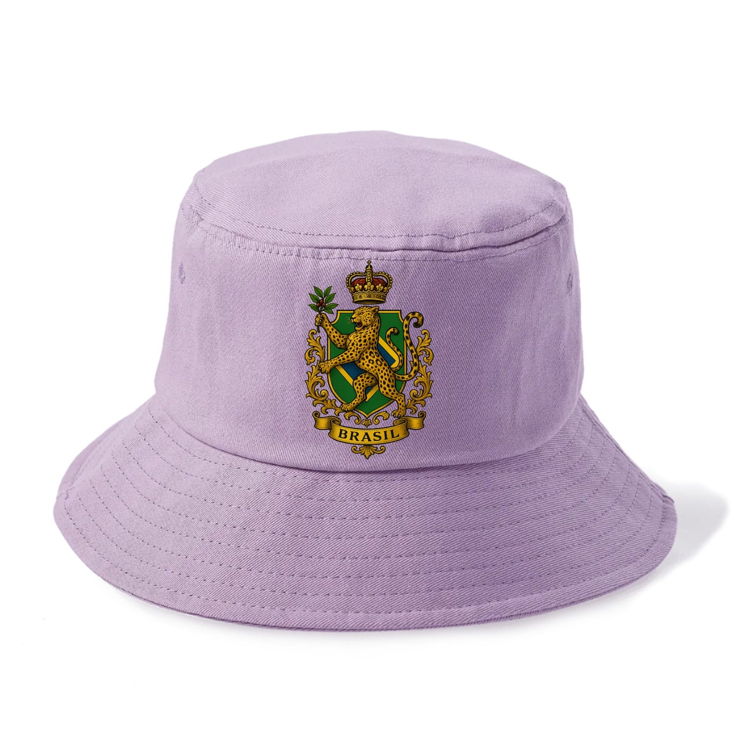 Brazil Jaguar Emblem  - Bucket Hat - Purple
