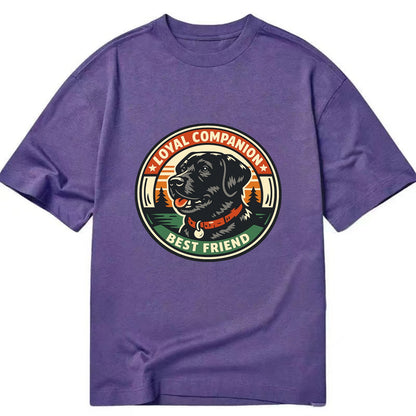 Noble Companion Emblem - Classic T-shirt - Purple
