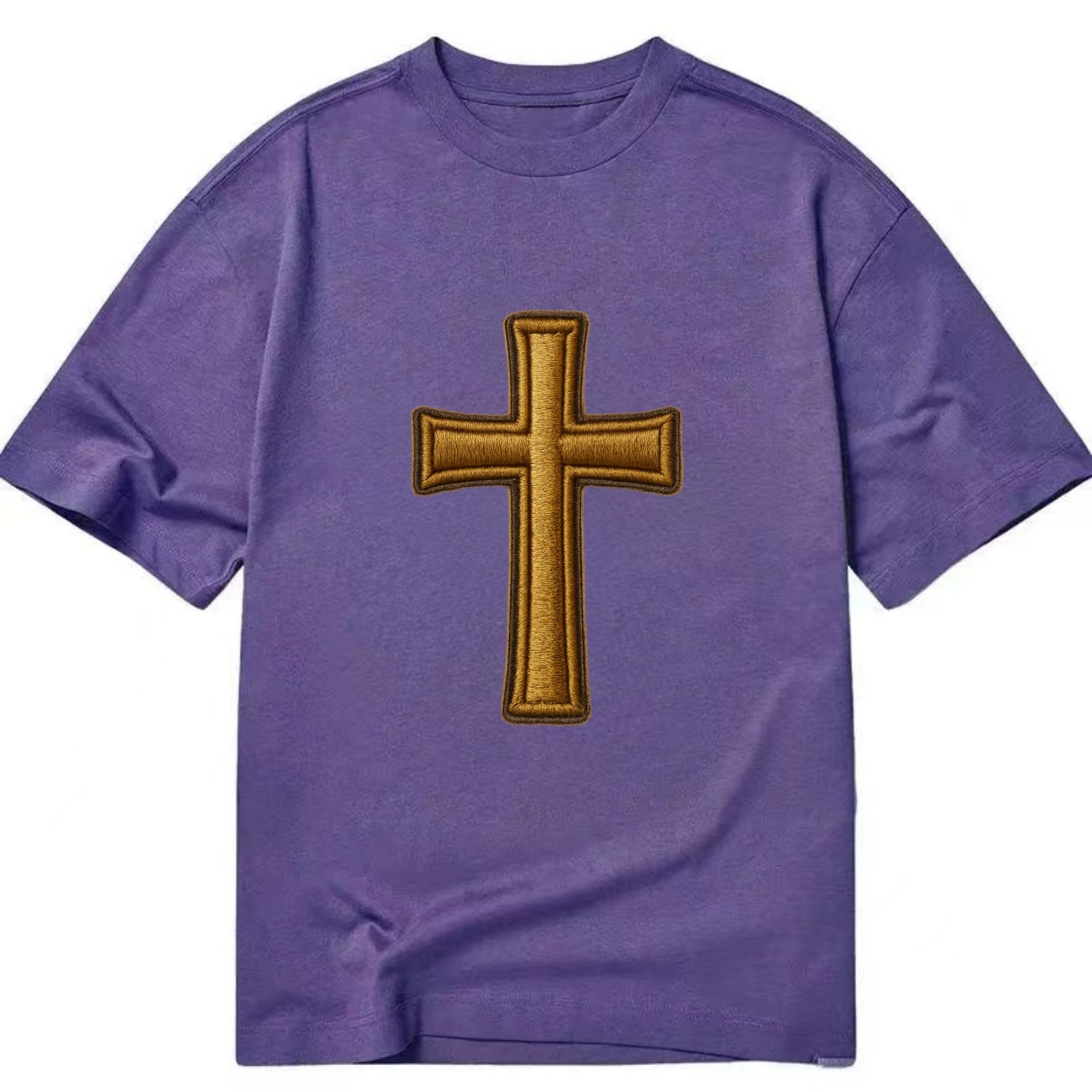 Latin Cross - Classic T-shirt - Purple