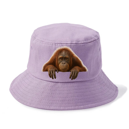 Orangutan  - Bucket Hat - Purple