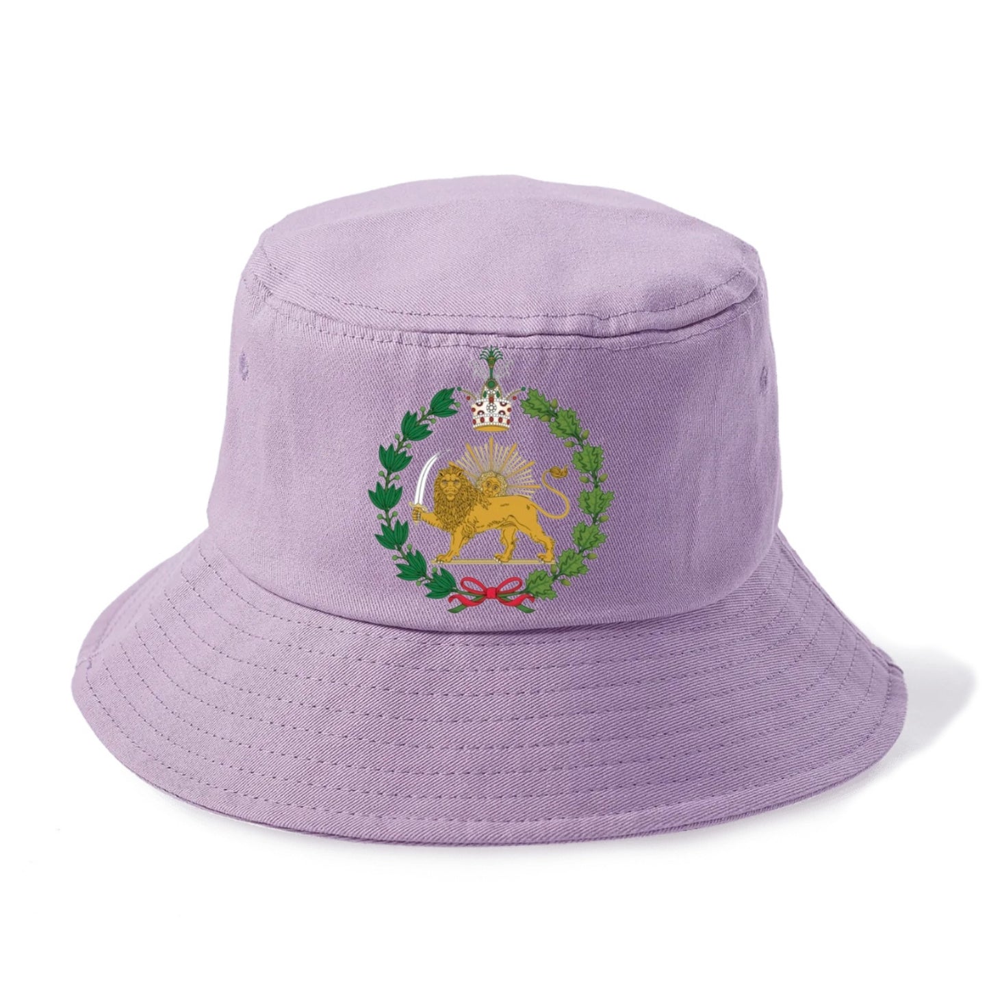 Iran Lion - Bucket Hat - Purple