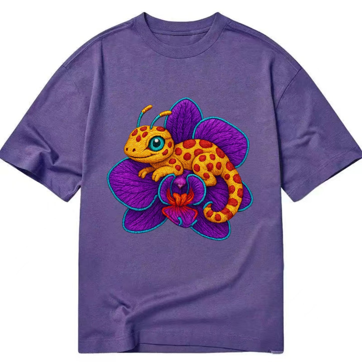 Leopard Orchid - Classic T-shirt - Purple