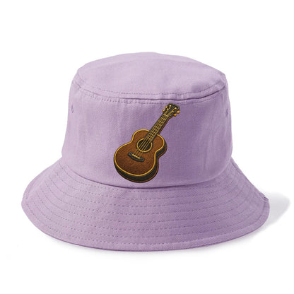 Vintage Guitar  - Bucket Hat - Purple