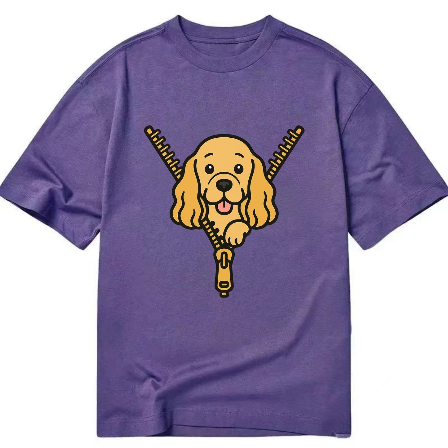 Cocker Spaniel - Classic T-shirt - Purple