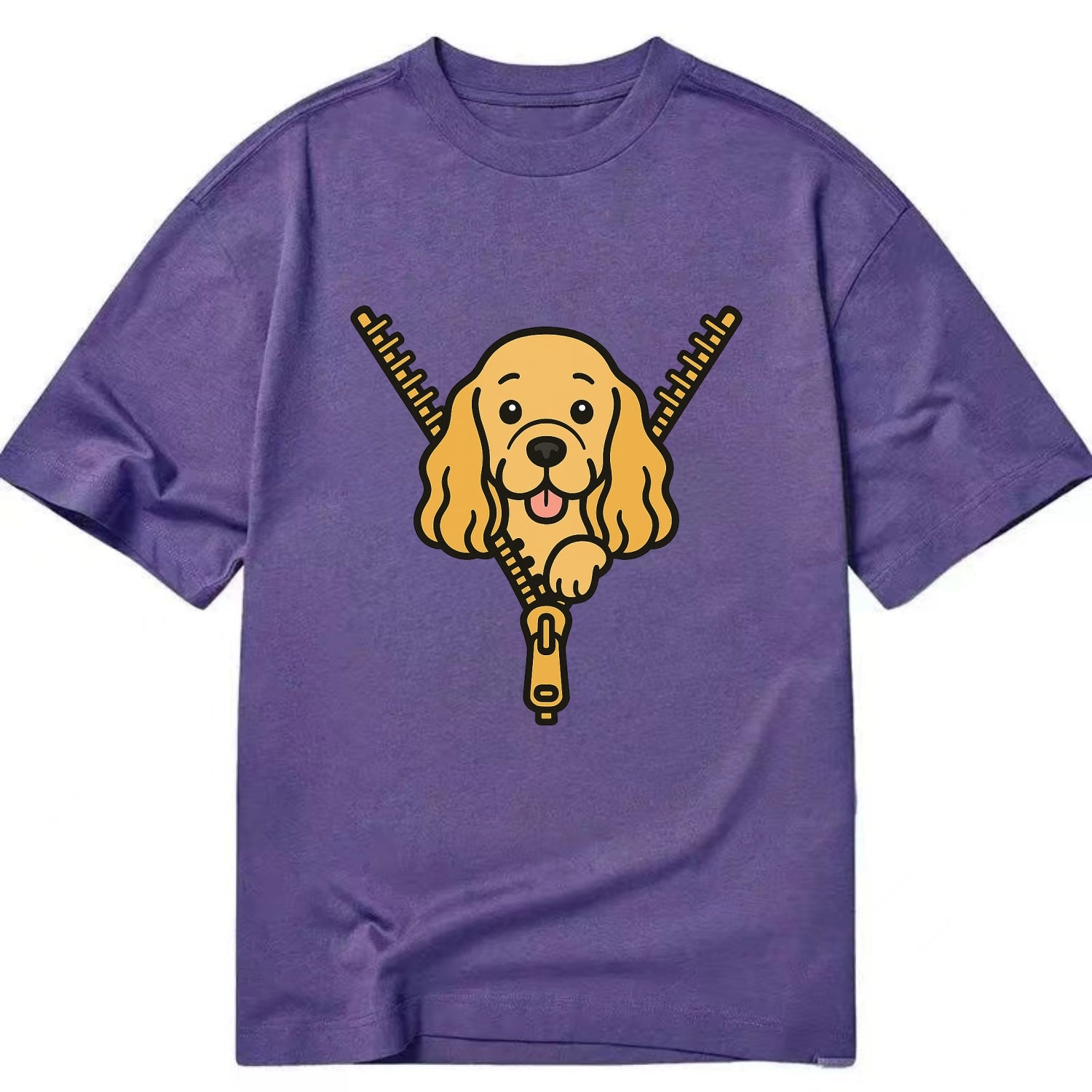 Cocker Spaniel - Classic T-shirt - Purple