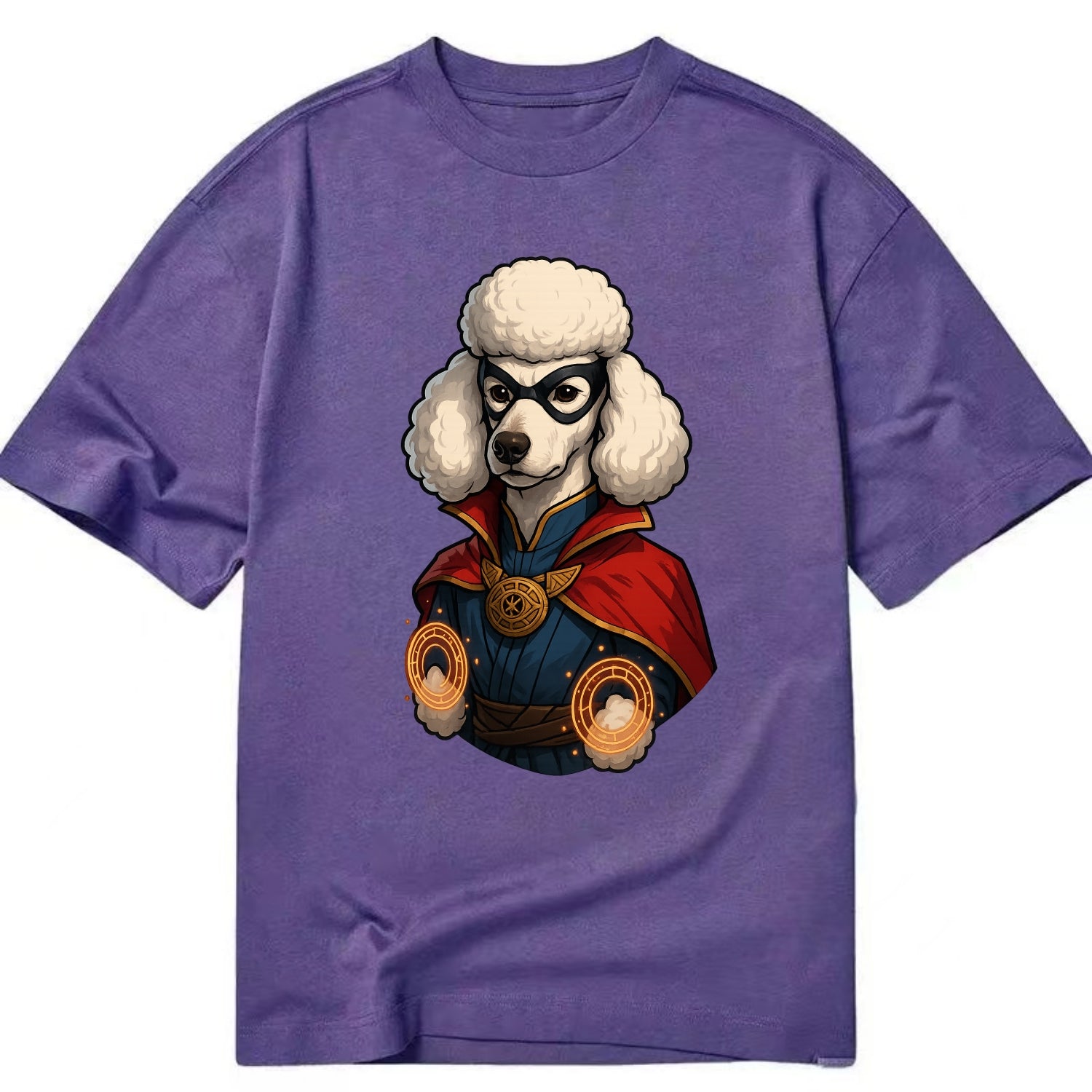 Poodle Doctor Strange  - Classic T-shirt - Purple