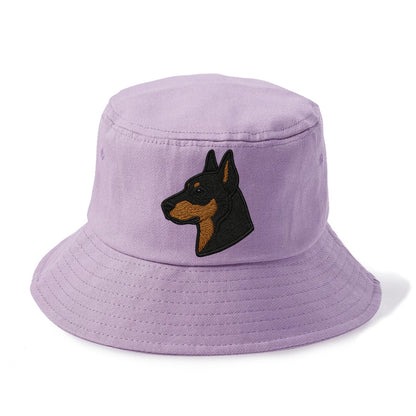 Beauceron - Contemporary French herder d - Bucket Hat - Purple