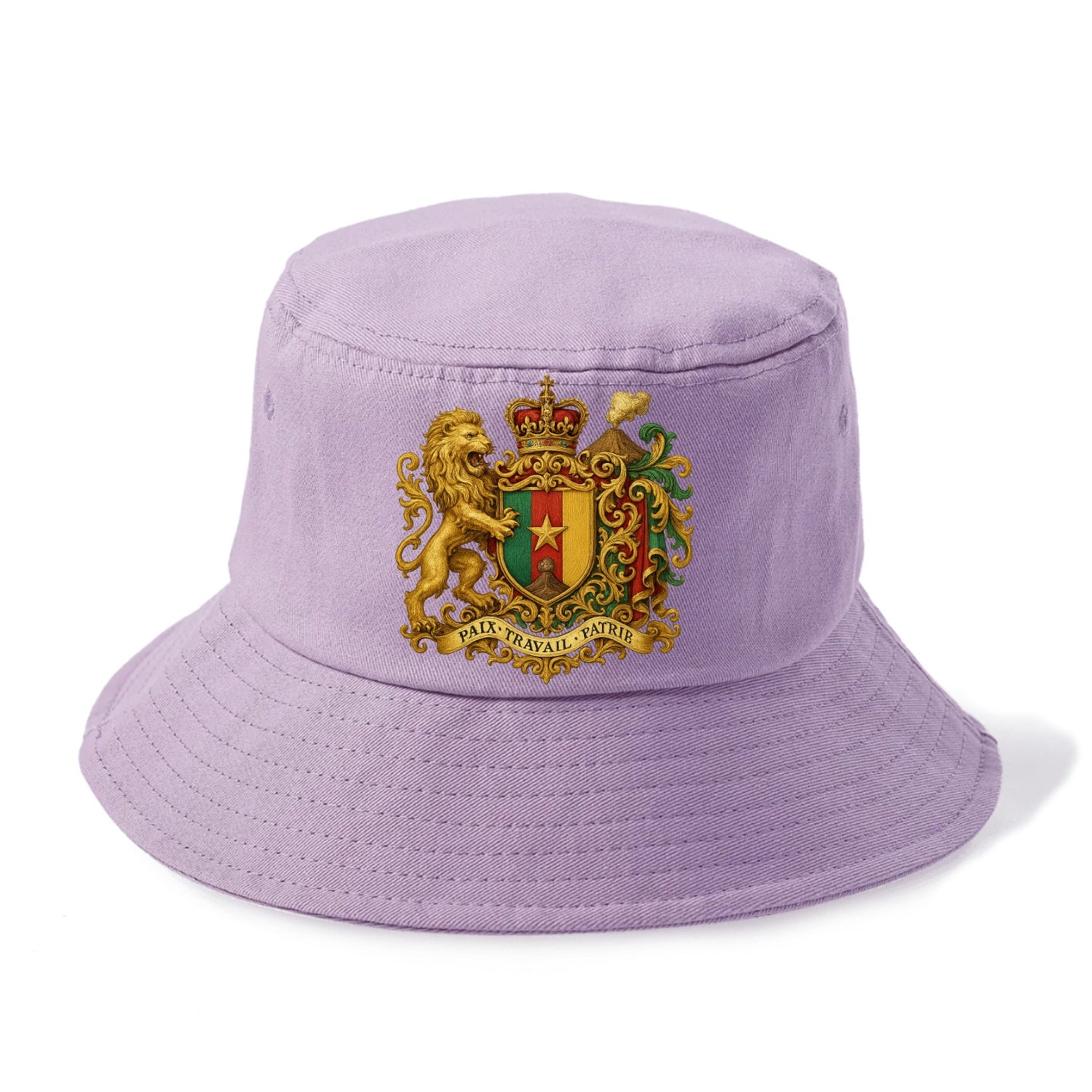 Cameroon Royal Logo  - Bucket Hat - Purple