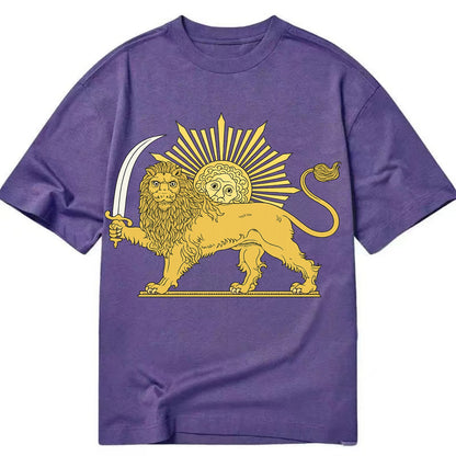 Shir O Khorshid - Classic T-shirt - Purple