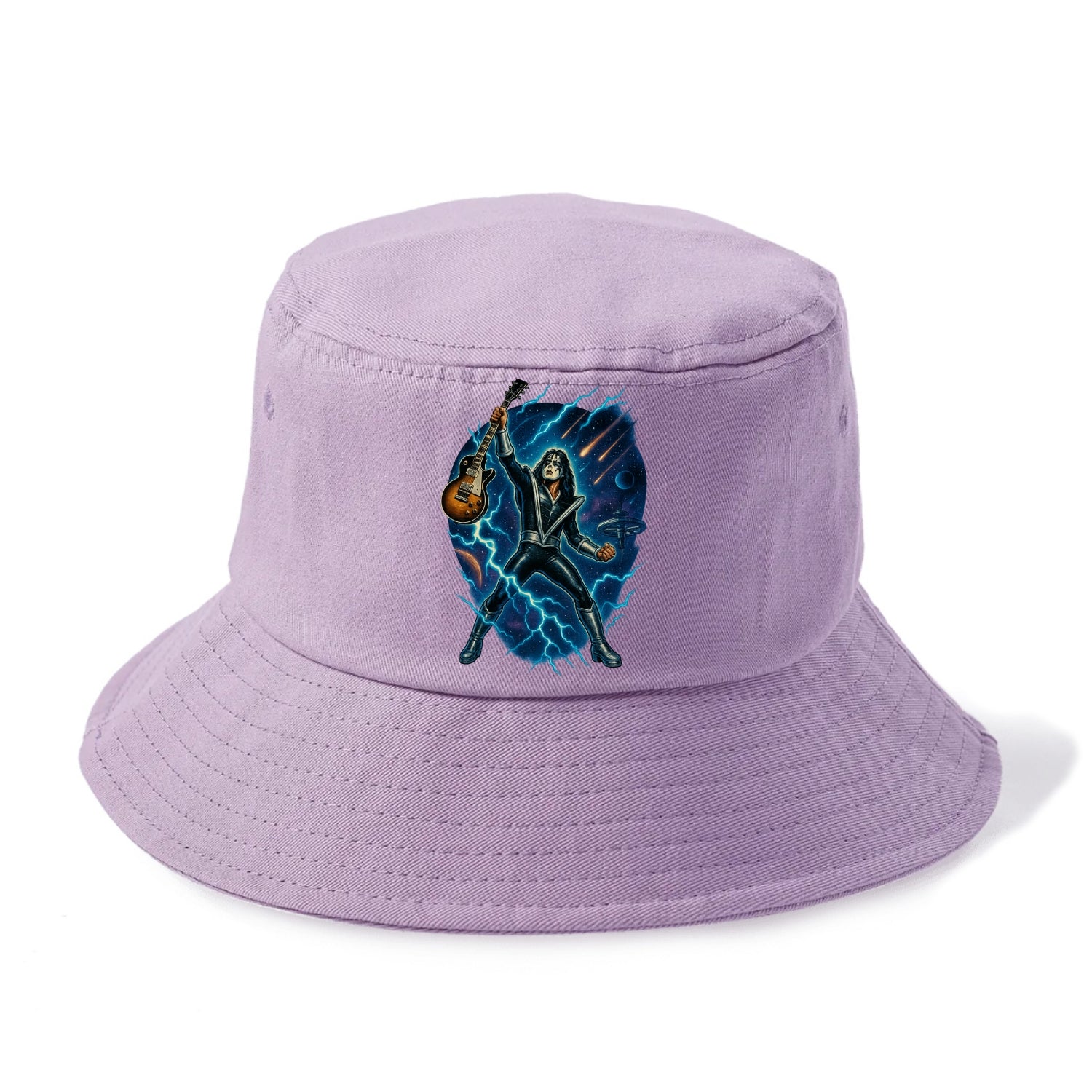 Ace Frehley Cosmic Solo - Bucket Hat - Purple