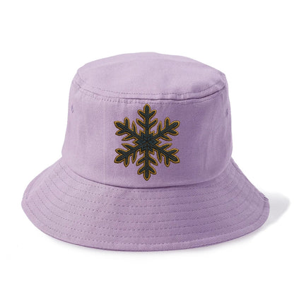 Snowflake  - Bucket Hat - Purple