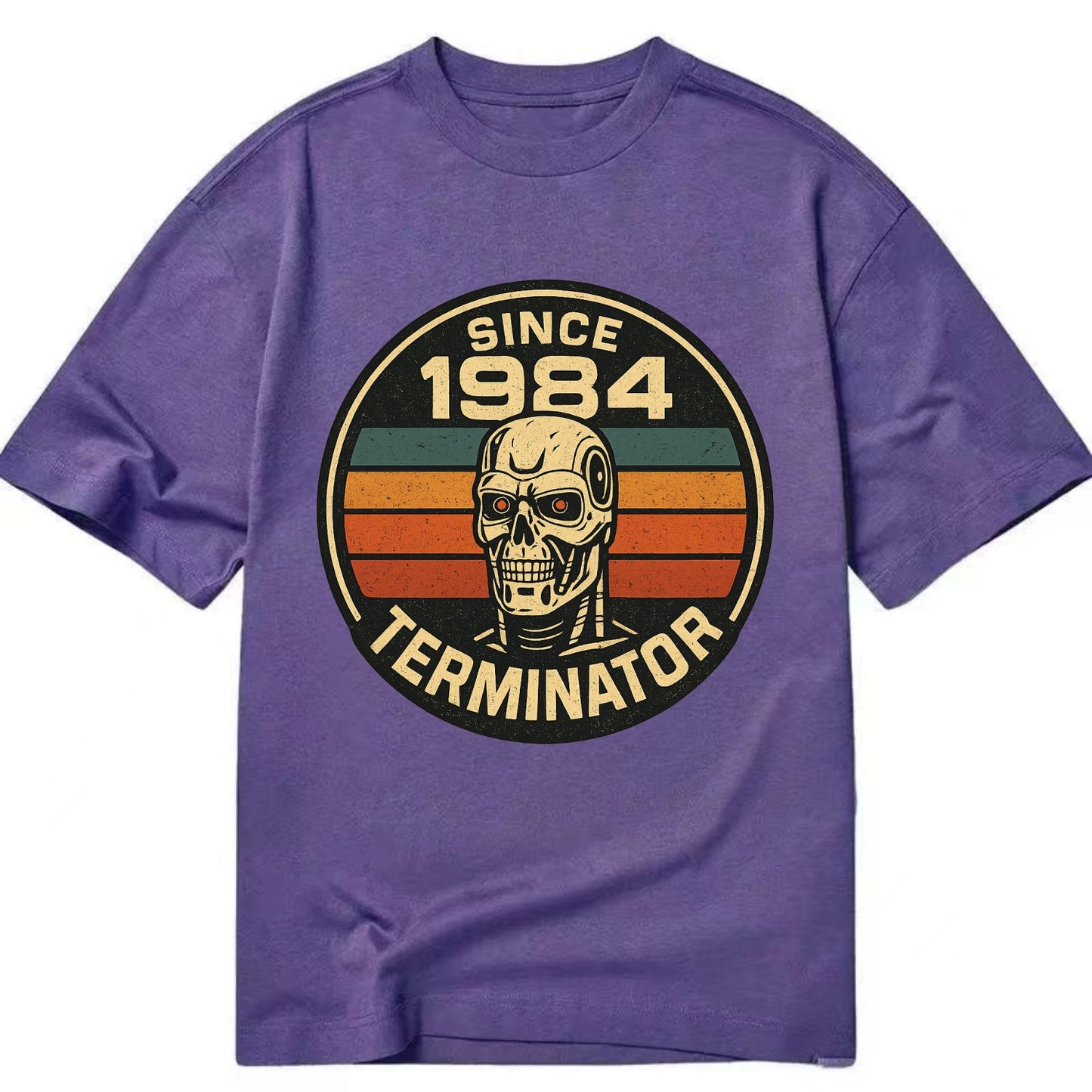 Terminator - Classic T-shirt - Purple