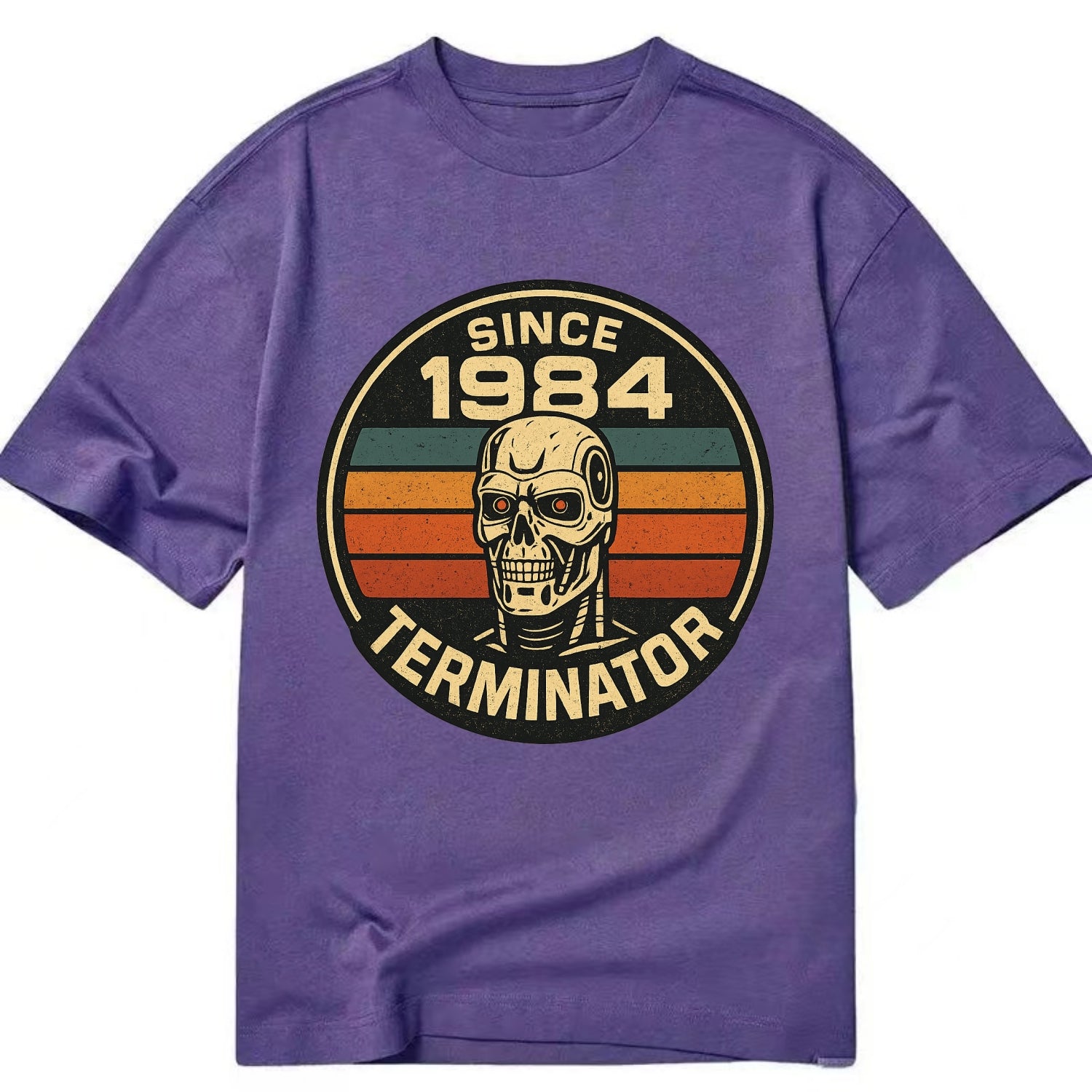 Terminator - Classic T-shirt - Purple