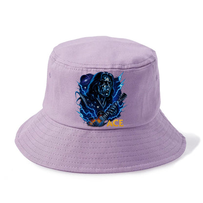 Cosmic Chrome Portrait - Bucket Hat - Purple
