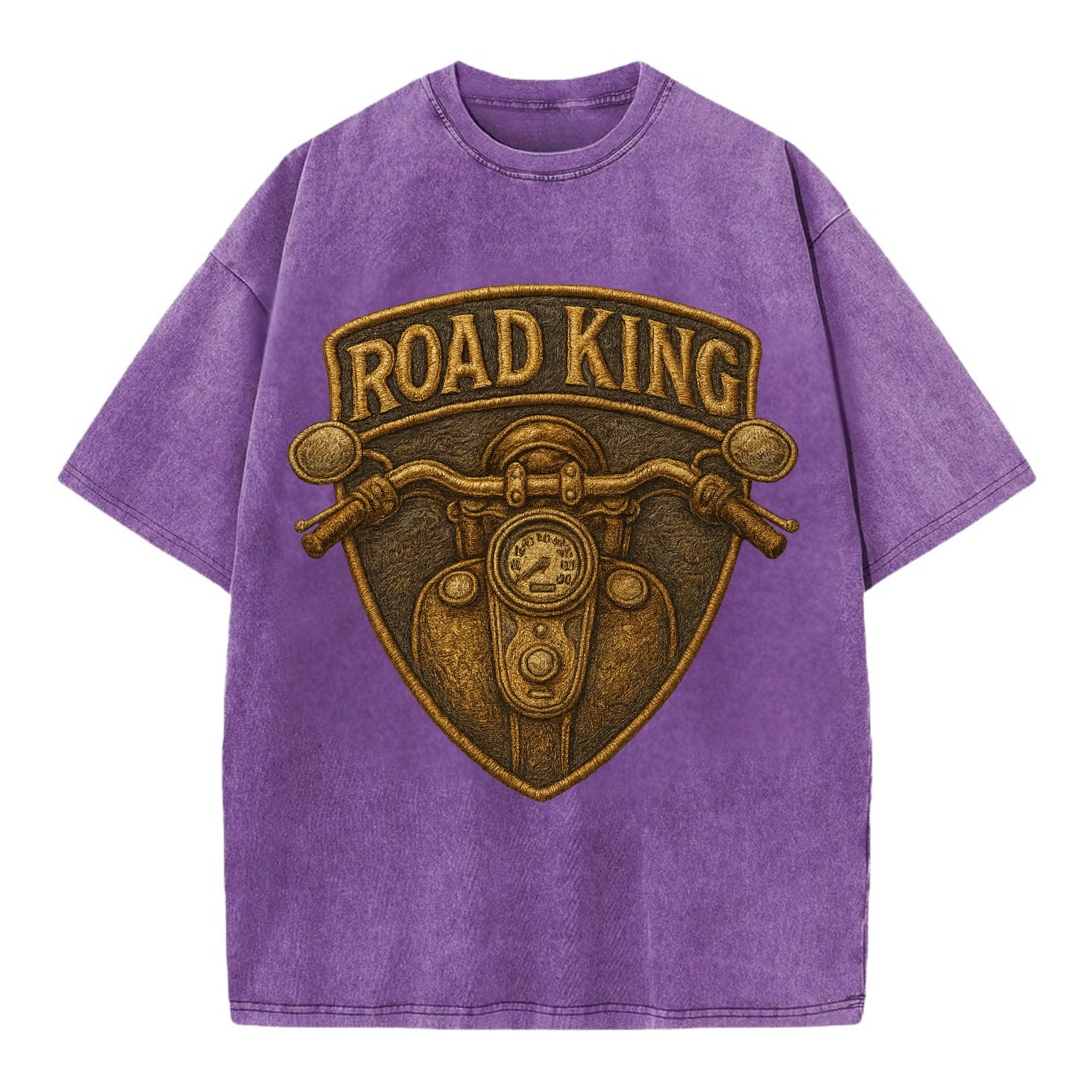 Road King  - Vintage T-shirt - Purple