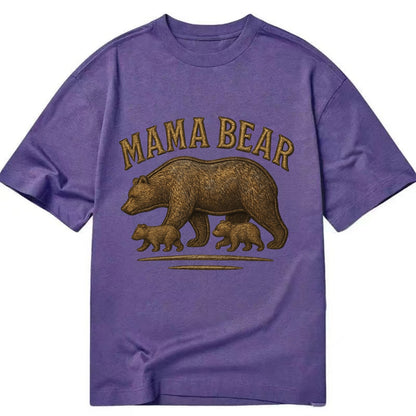 Mama Bear  - Classic T-shirt - Purple