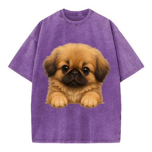 Pekingese  - Vintage T-shirt