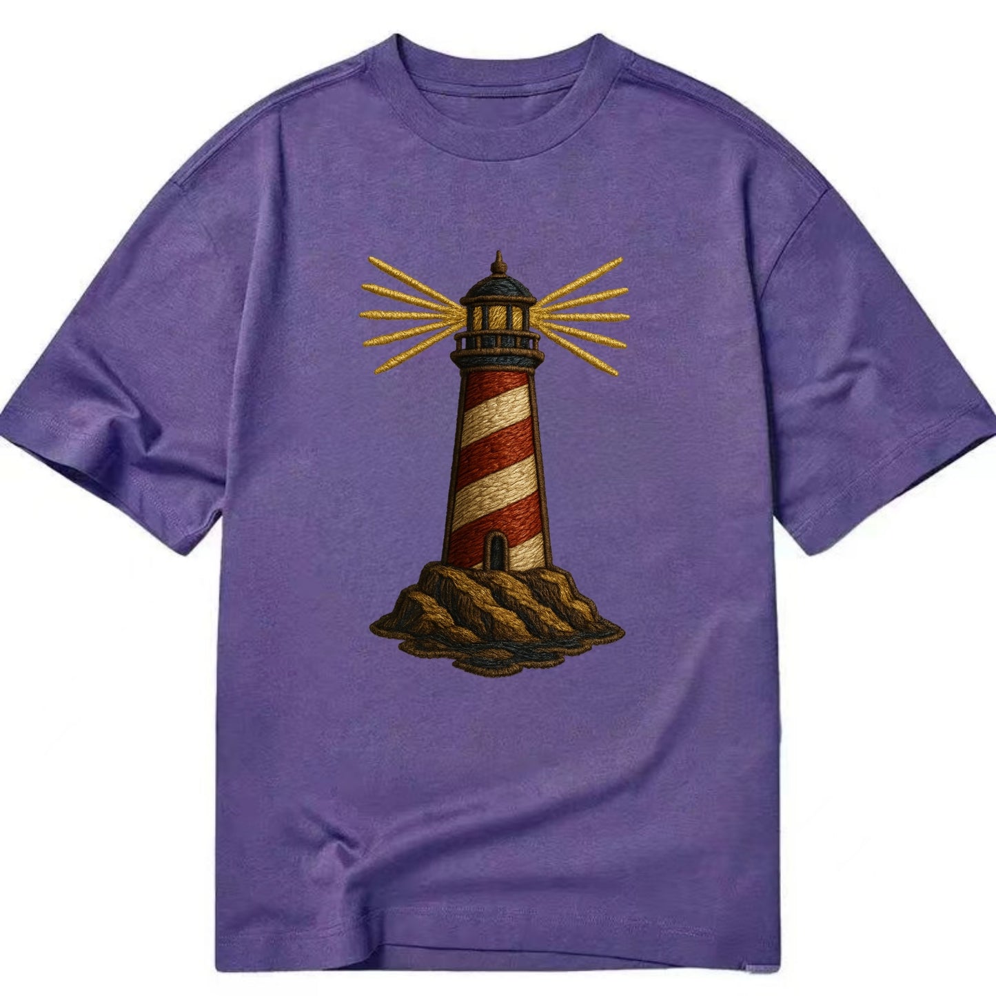 Lighthouse  - Classic T-shirt - Purple