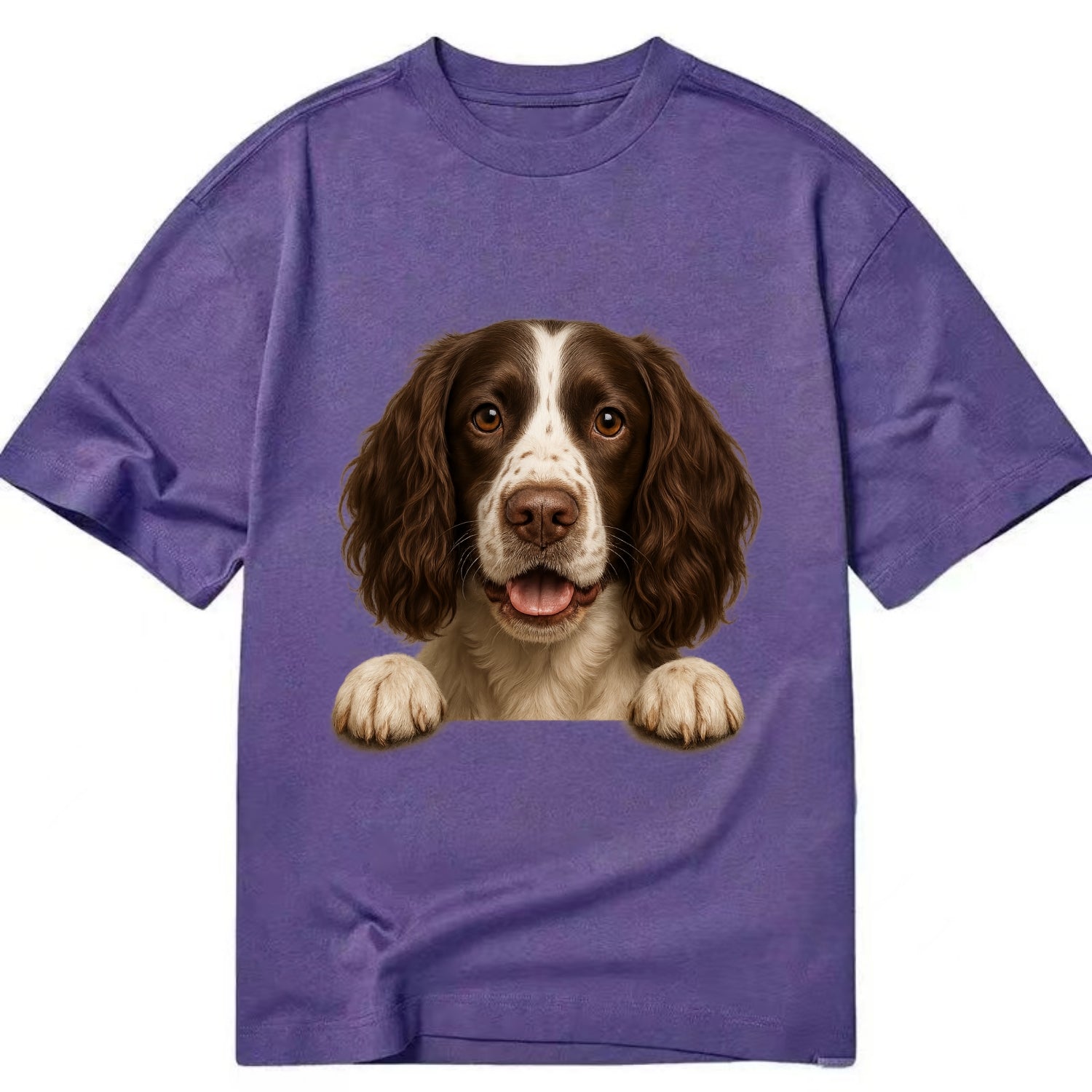 English Springer Spaniel  - Classic T-shirt - Purple