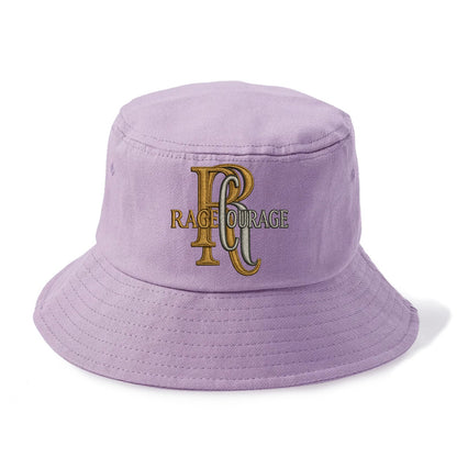 RAGE;COURAGE MODE Warrior Green Hat - Bucket Hat - Purple