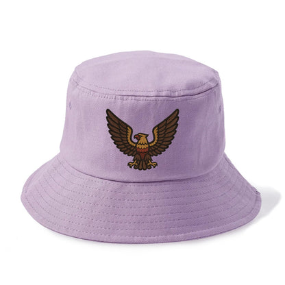 Eagle Wings  - Bucket Hat - Purple