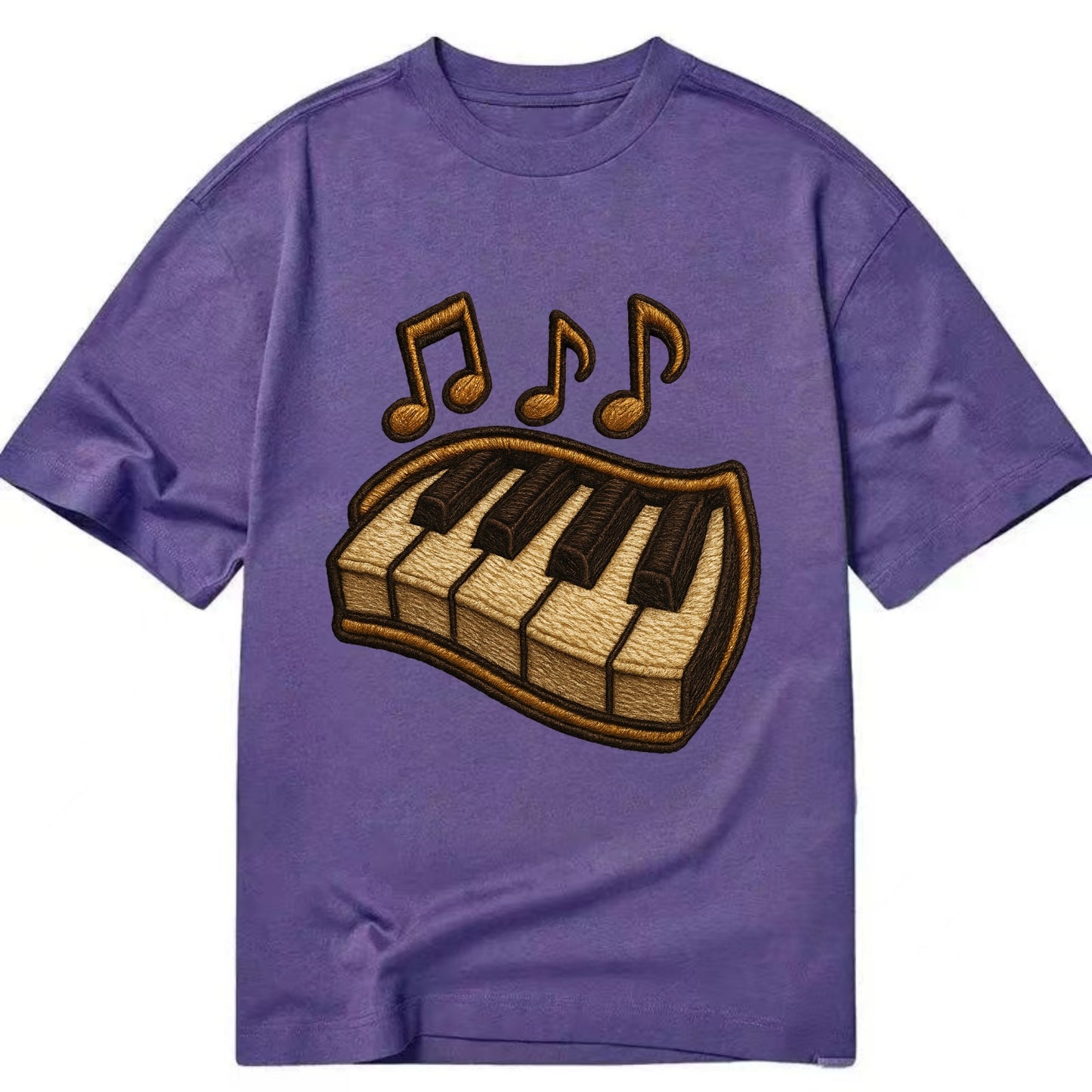 Piano Keys  - Classic T-shirt - Purple