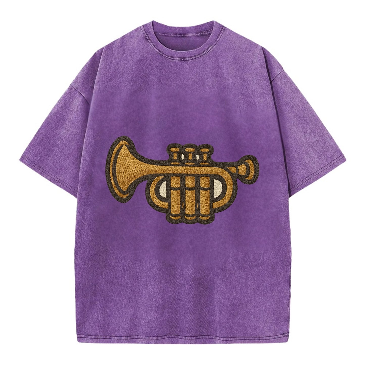 Trumpet  - Vintage T-shirt - Purple