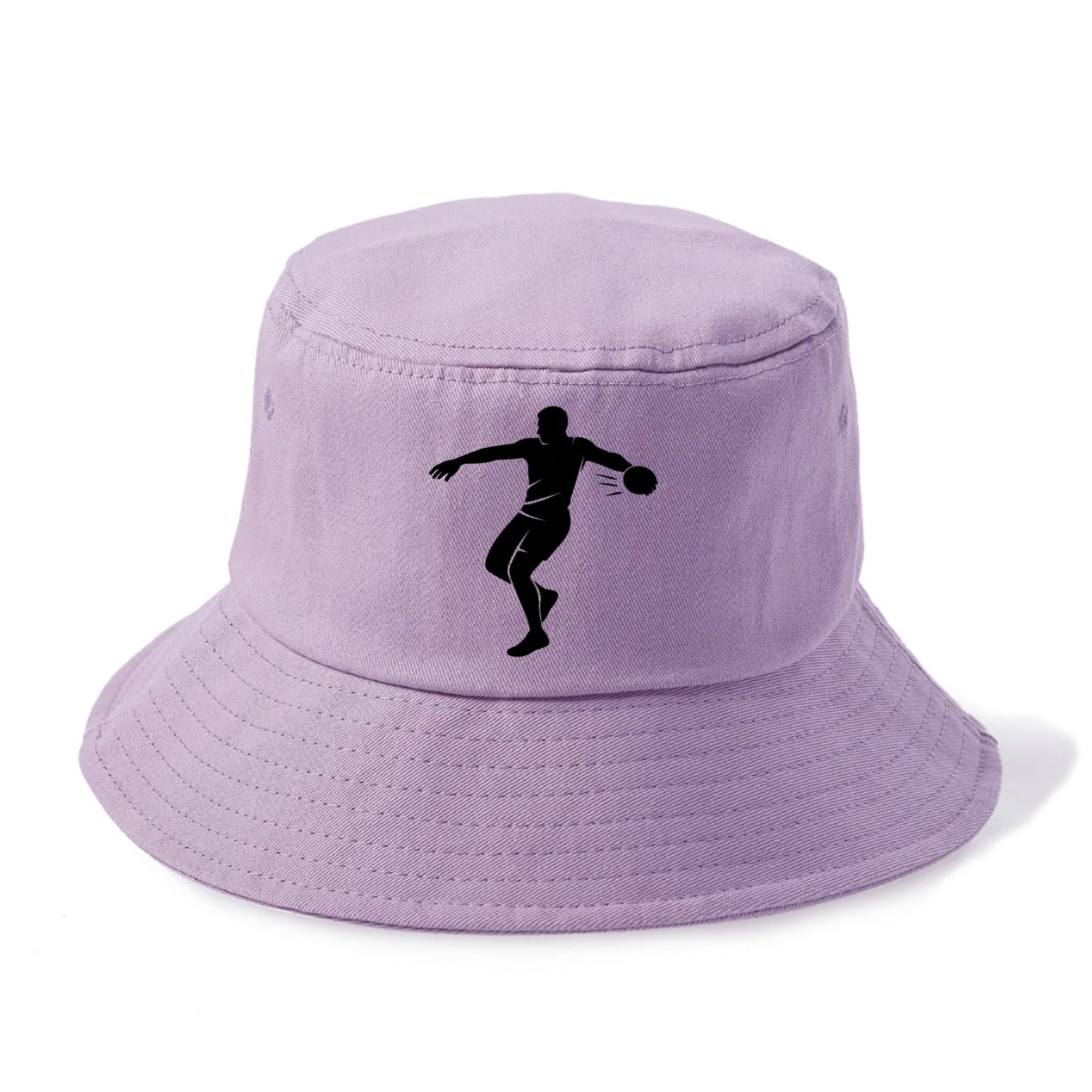 Discus thrower spinning release - Bucket Hat - Purple