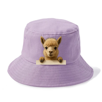 Alpaca  - Bucket Hat - Purple