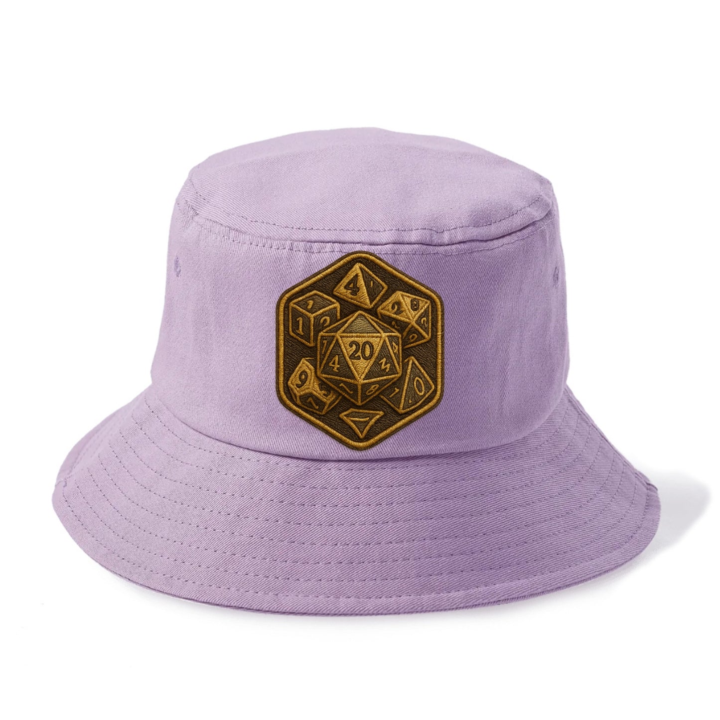 Dice set for tabletop gaming - RPG enthusiast - Bucket Hat - Purple