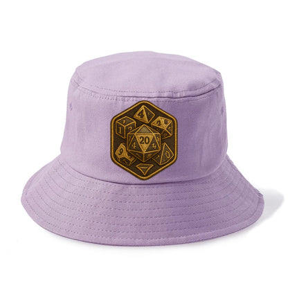 Dice set for tabletop gaming - RPG enthusiast - Bucket Hat - Purple